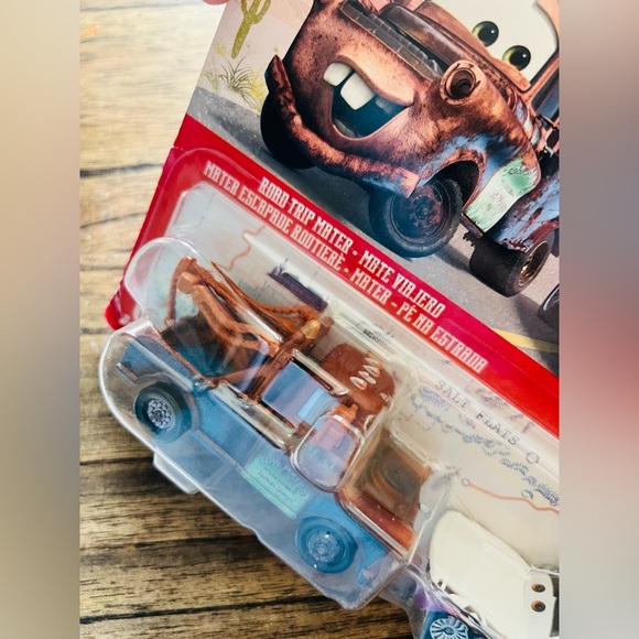 Disney Pixar Cars On The Road ROAD TRIP MATER & KAY PILLAR-DUREV ~ Metal ~ NIP - Picture 3 of 5